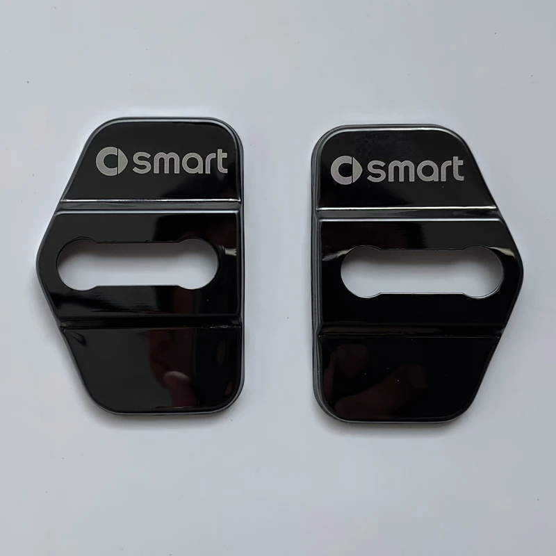 2 шт. крышка дверного замка из нержавеющей стали для 1998-2007 Smart 450Fortwo декоративная
