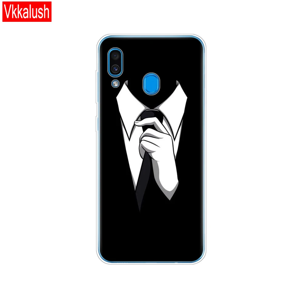 80054 Чехол для Samsung Galaxy A20, чехол A20E, силиконовая задняя крышка из ТПУ для Samsung A20 A 20 A205F A20E A202F, мягкий чехол, бампер - Цвет: 80054