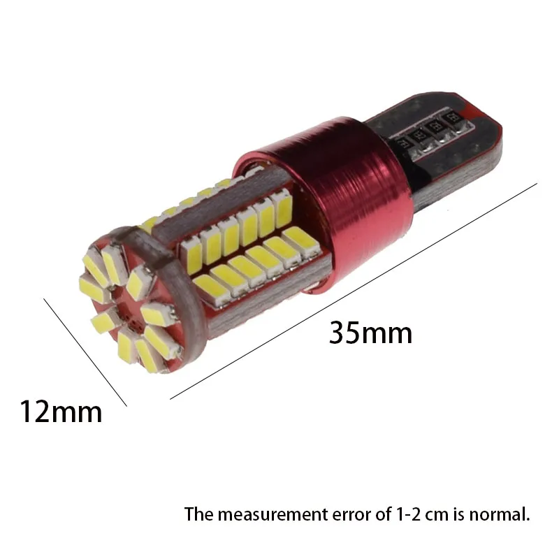 10 шт. светодиодсветодиодный лампы T10 CANBUS W5W 194 168 3014 SMD 57 | Автомобили и мотоциклы