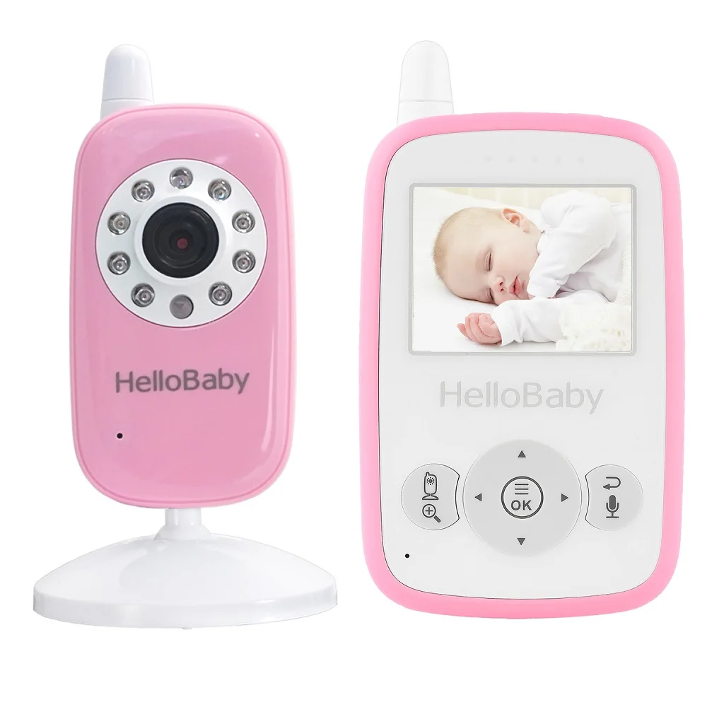 HB24 Hello Baby беспроводной видео детский монитор с ночным видением и 2 способа