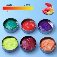 temperature control creative hand temperature change turns color slime putty light plasticine mud doh toys kids gift
