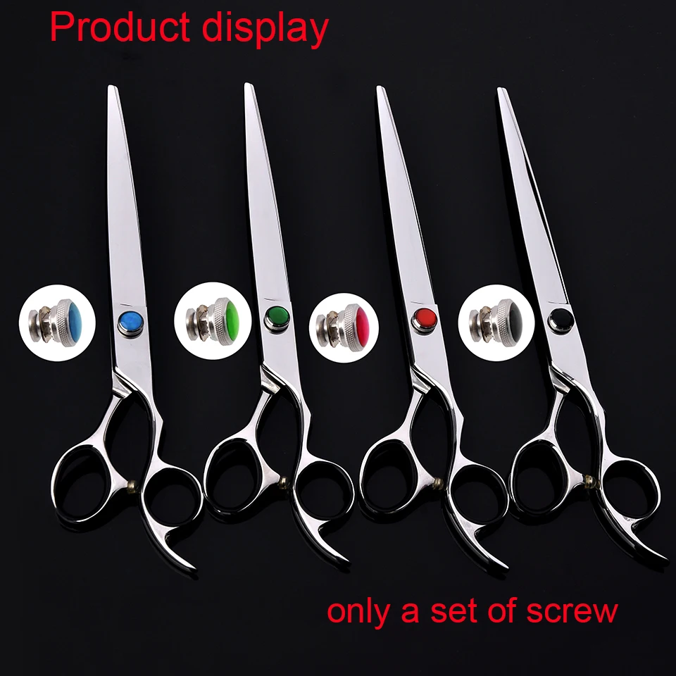 2 sets/lot Full Set Of System Accessory Screws For Hairdresser Shear Barber Scissor Parts Tornillo De Rodamiento Parafuso