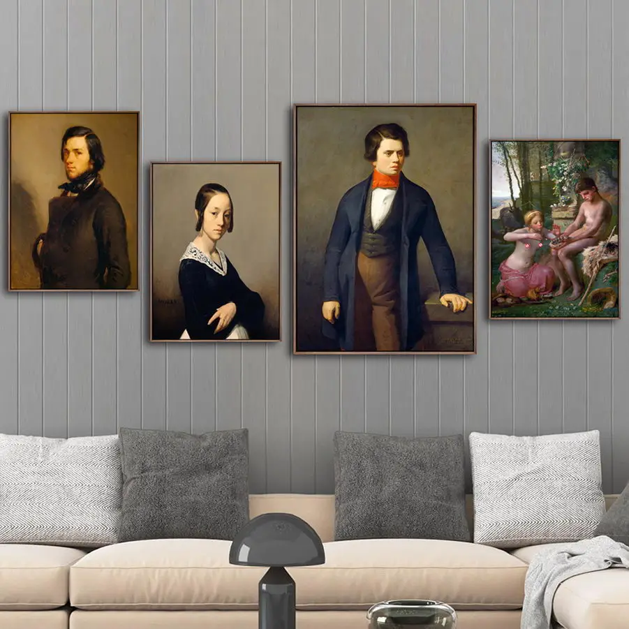 

Home Decoration Print Canvas Art Wall Pictures Poster Canvas Printings Paintings French Jean Francois Millet