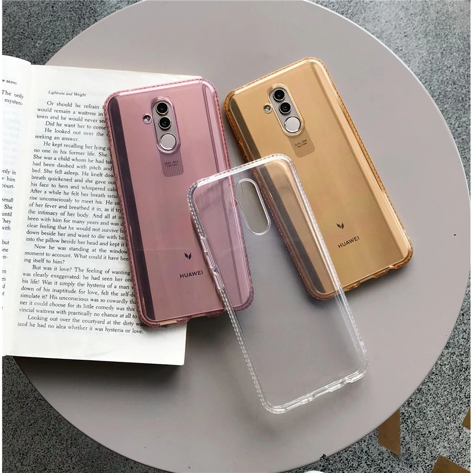Mate 20 Bling Rhinestone Case For Huawei P8 P9 Lite Nova 3 3i Soft Glitter Cover Y9 Y6 10Lite Cases Capa | Мобильные телефоны и