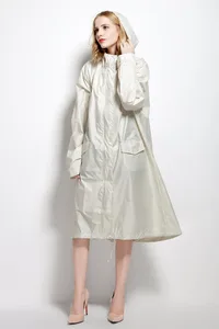 Дождевик с капюшоном Женский Водонепроницаемый длинный, для путешествий, Женский дождевик, пончо, куртка, непромокаемый