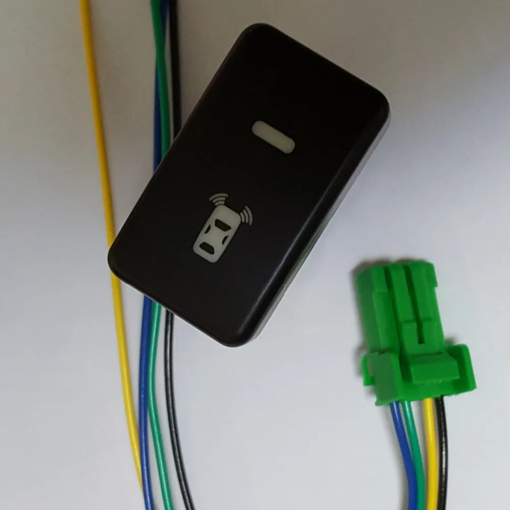 Новый gps DRL противотуманных фар черный ящик мониторы парковка сенсор Кнопка