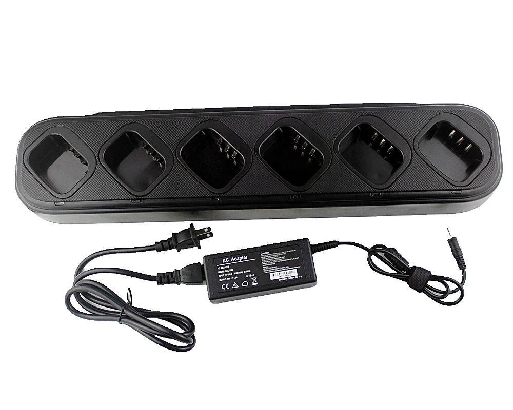 10PCS Single-Row Six-Way Universal Rapid Charger for Baofeng UV-5R UV-5RA/B/C/D/E PLUS | Мобильные телефоны и аксессуары