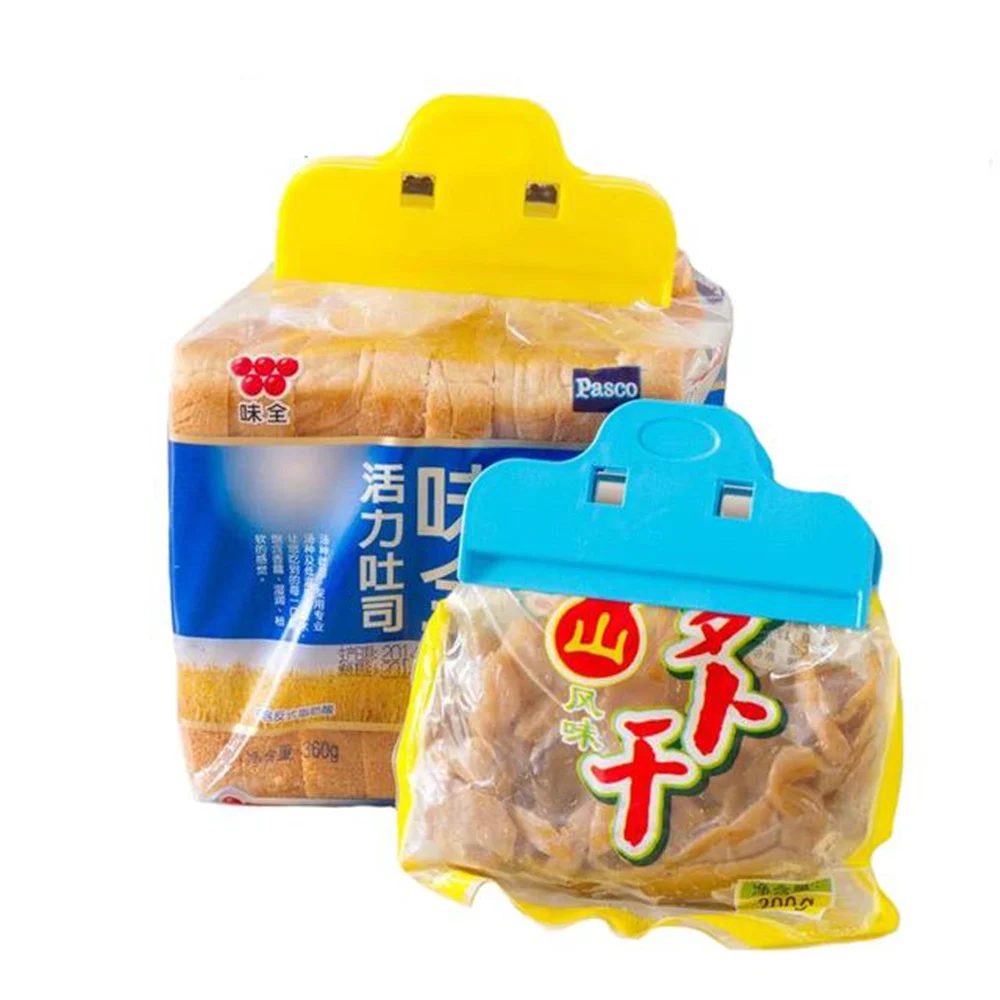 2 шт./Лот Портативный Новый Кухонный зажим для хранения продуктов упаковка