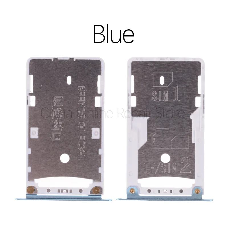 Намо Micro SIM карты лоток для Xiaomi Redmi Note 4x SIM держатель для карт для Redmi Note 4x черный Золотая Роза синий, серый