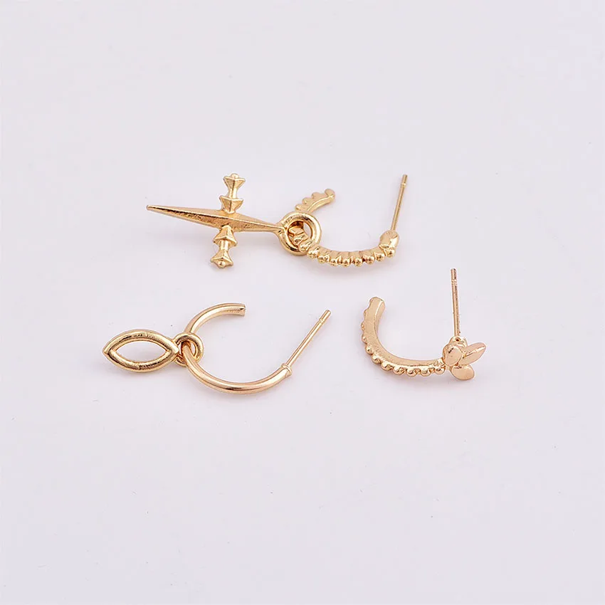 Женские серьги гвоздики с крестом|colorful stud earings|stud earringsstud earrings for women |
