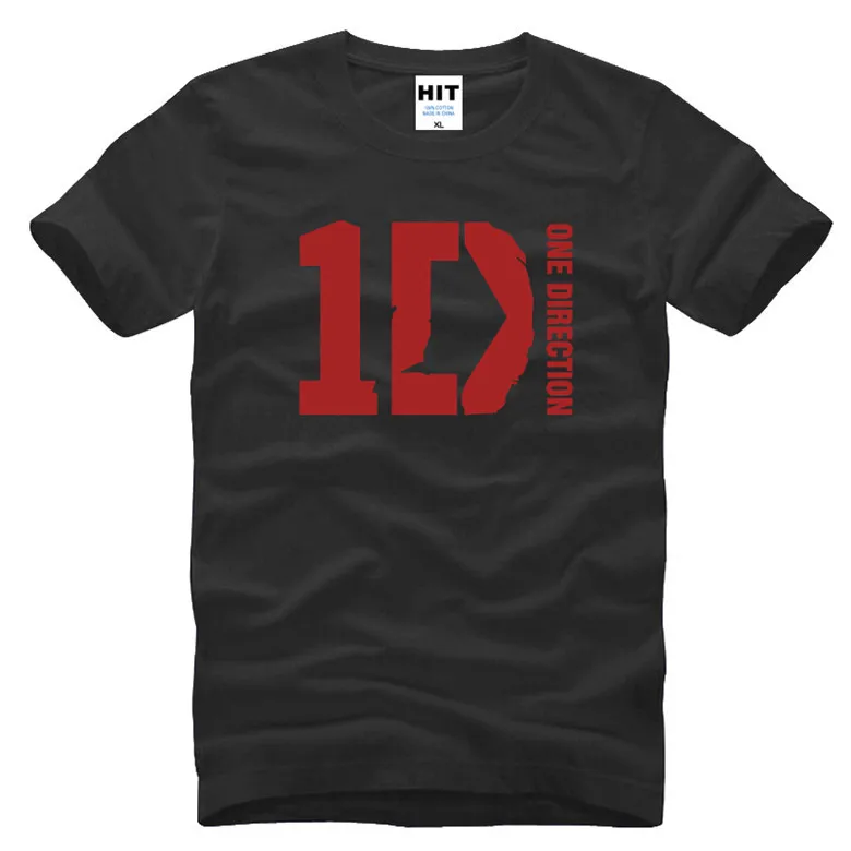 Новые Смешные One Direction 1D Рок-Музыки мужская Футболка для Мужчин 2017 Новый Коротким