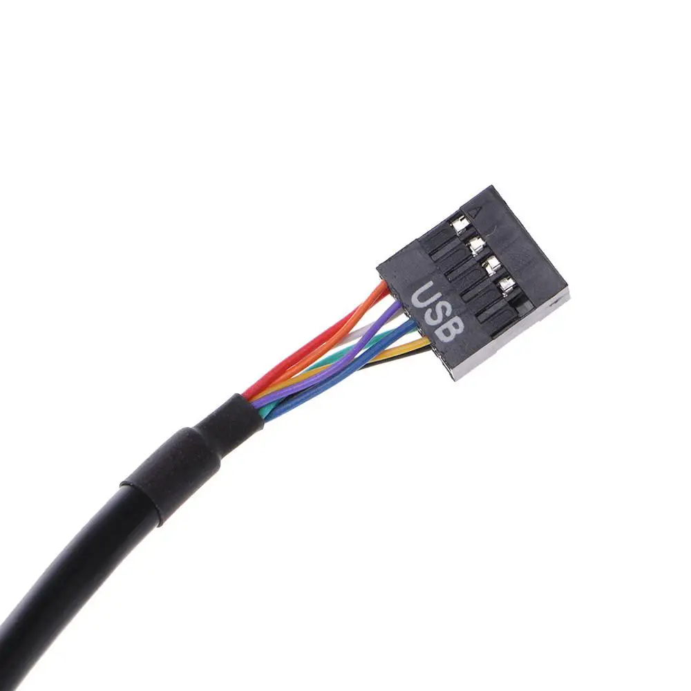 USB 2 0 9 контактный разъем Корпус &quotпапа&quot в 3 20 материнская плата переходник с