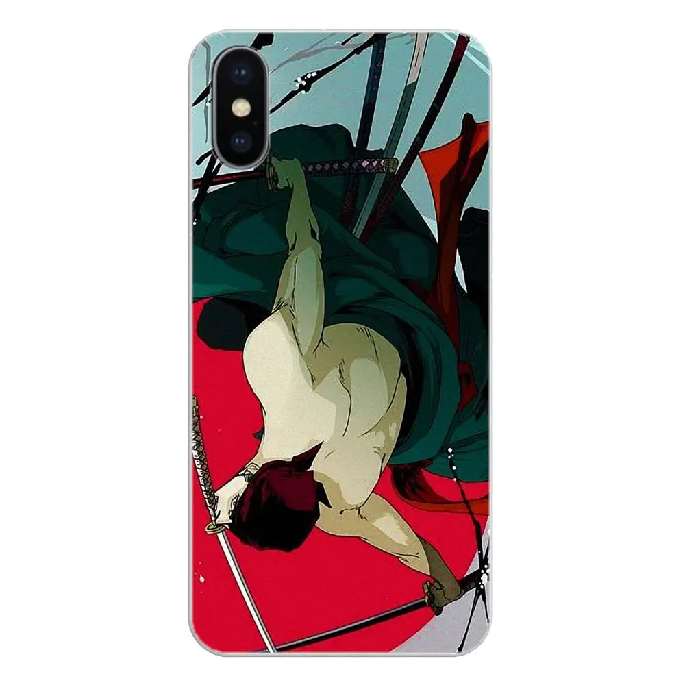 Силиконовый чехол для телефона Japan SwordsmAn Roronoa Zoro Super ONE PIECE Motorola Moto X4 E4 E5 G5 G5S G6 Z Z3 G3 C