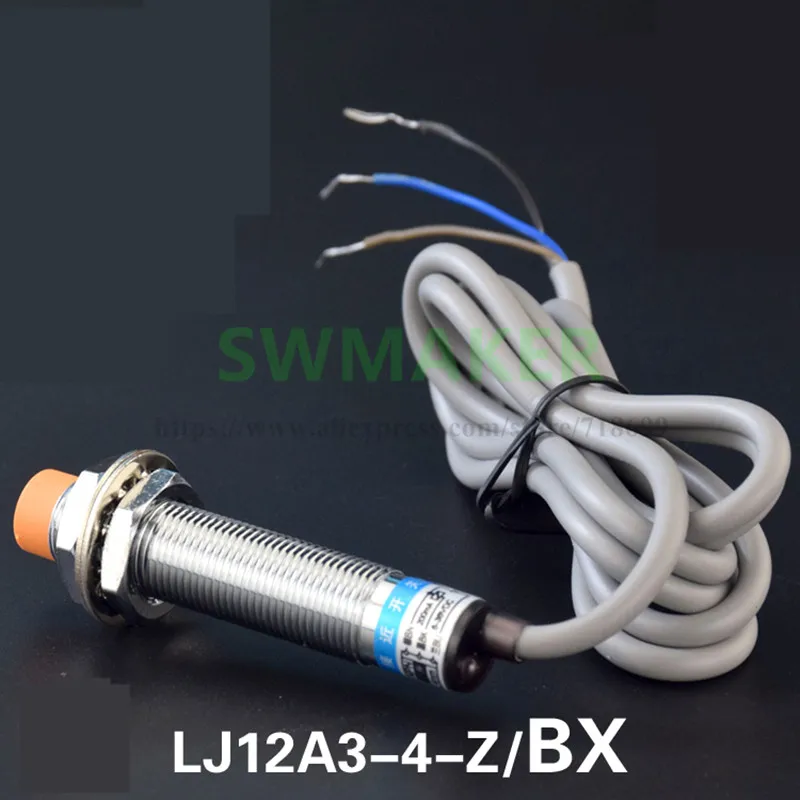 Фото LJ12A3-4-Z/BX Inductive Proximity Sensor Detection Switch 4mm NPN Normally Open proximity switch 3D Printer Auto Bed Leveling Компьютеры LJ12A3-4-Z/BX Inductive Proximity Sensor Detection Switch 4mm NPN Normally Open proximity switch 3D Printer Auto Bed Leveling Компьютеры