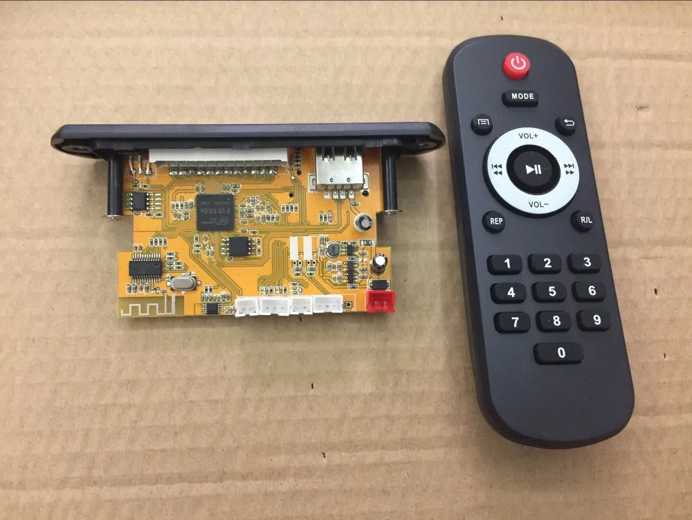 5 В мощность Bluetooth 4 2 видео декодер плата RM/RMVB FLAC APE BT аудио усилитель модуль MP3 AUX U