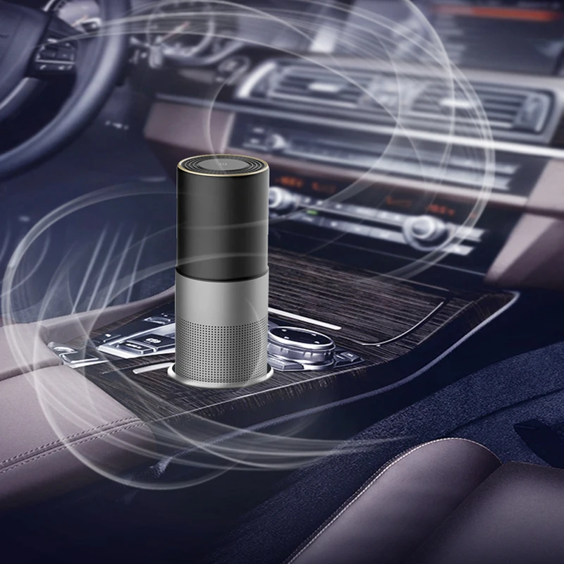Очиститель воздуха USB с HEPA фильтром свежий воздух анион автомобильный очиститель