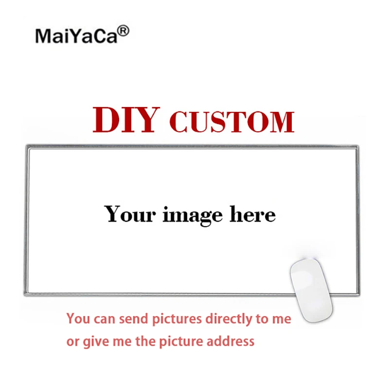 MaiYaCa супер большой DIY персонализированный ваш крутой фото Печатный геймерский ПК
