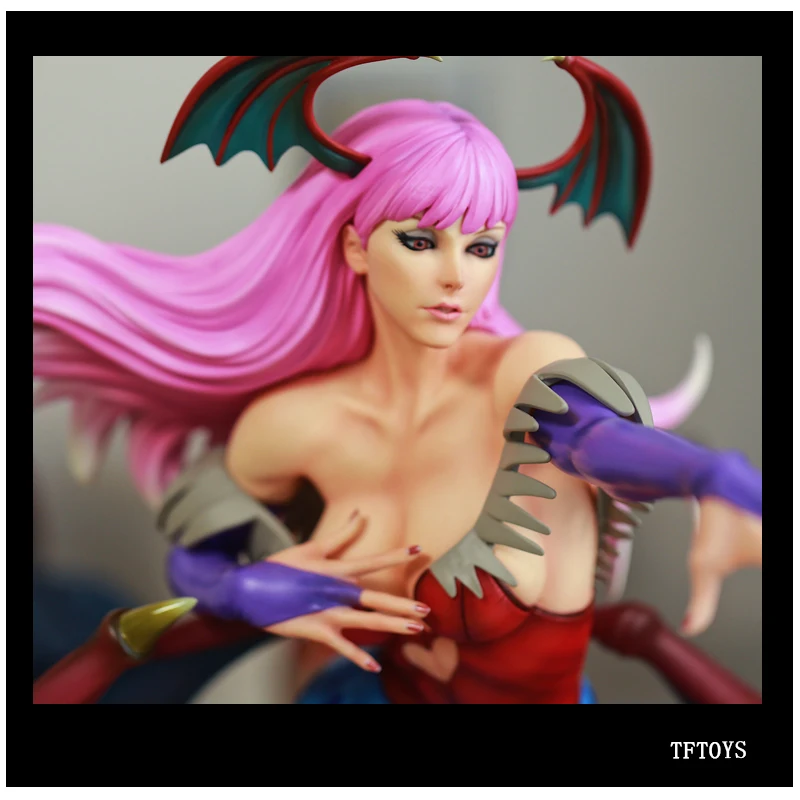 Высококачественные TFTOYS 1/4 весы Morrigan Aensland Vampire Succubus полноразмерная портретная