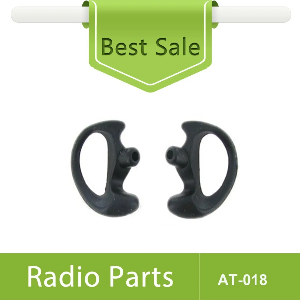 40 unidades (20 pares de izquierda y derecha) de silicona negra de alta calidad para auriculares-3