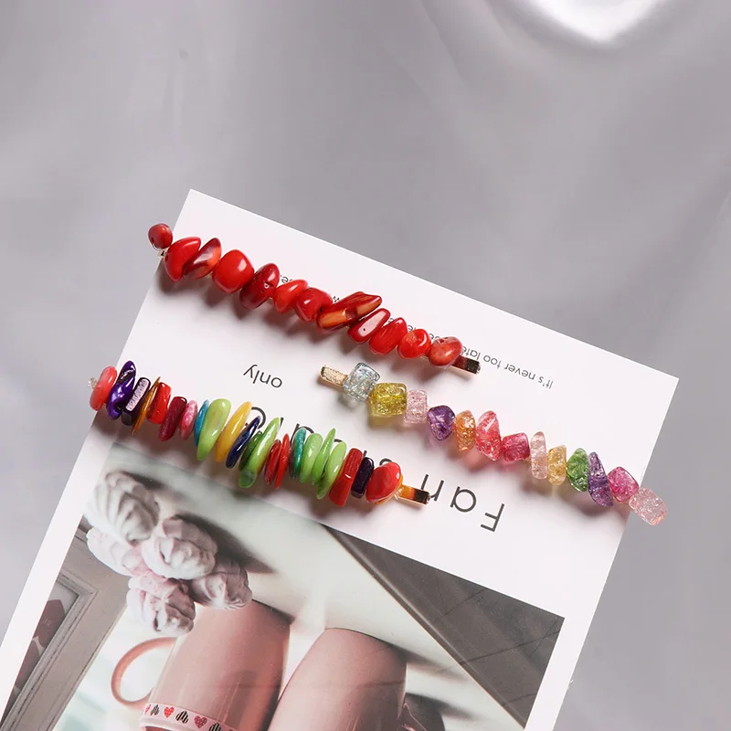 ZA натуральный камень резинка для волос имитация жемчуга Hairbands для женщин морской ракушками ювелирные изделия для волос Праздничная вечеринка подарок