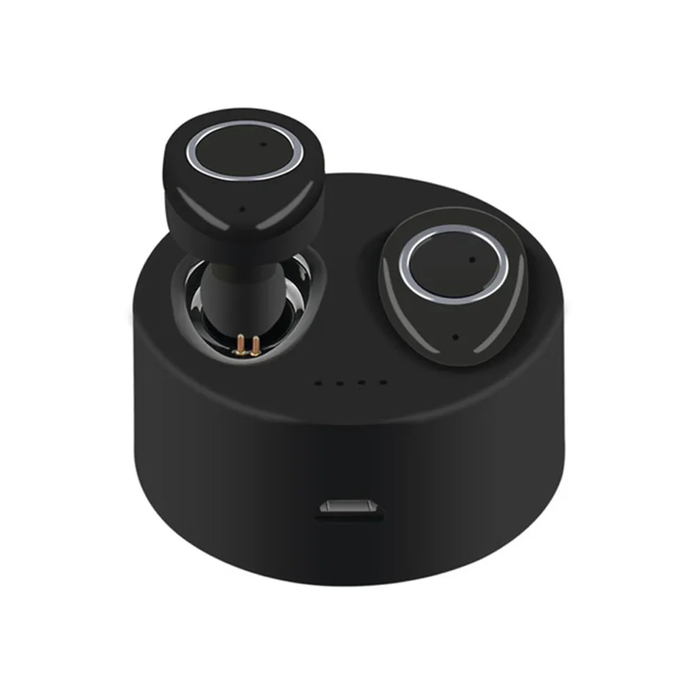 Bluetooth гарнитура наушники TWS F1 стерео разъединение канала устраняет шум работает