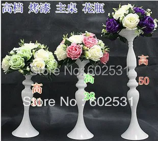 SPR Free Shipping-38cm candle sticker wedding table centerpiece flower iron candlestick wedding decorations