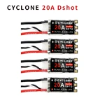 CYCLONE 20A Dshot 600 бесщеточный ESC BLS прошивка для RC FPV Racing Quadcopter Drone