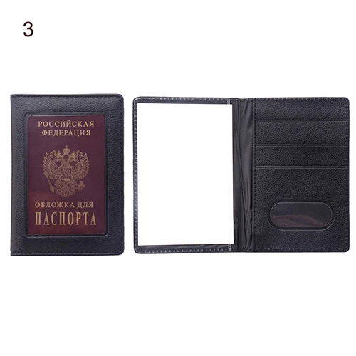 Кожаный держатель для паспорта Пара моделей Женский чехол карточек унисекс