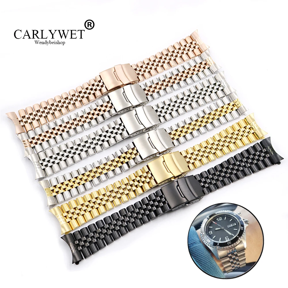 CARLYWET оптовая продажа 19 20 22 мм полый изогнутый конец твердый винт с заменой