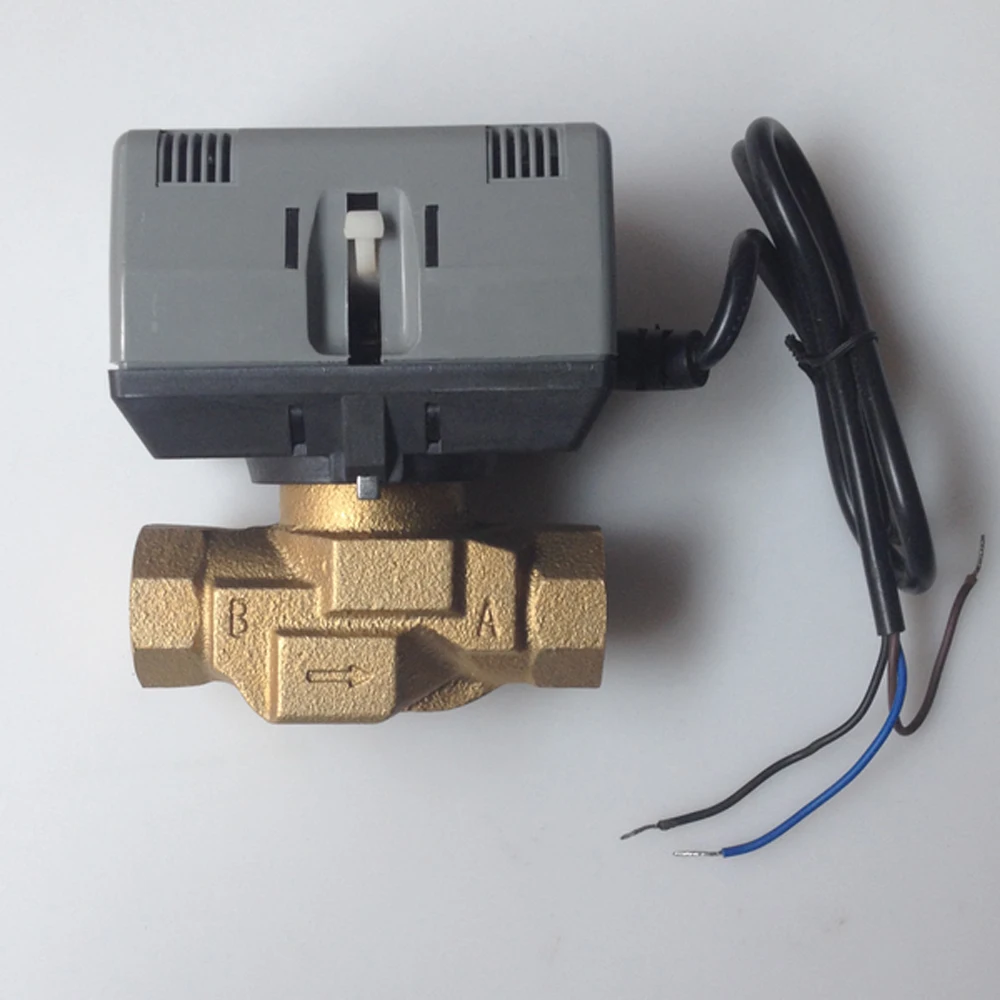 G1" Two-way Motorized Water Valve Electric Actuator Two Way 220VAC Power Supply | Обустройство дома