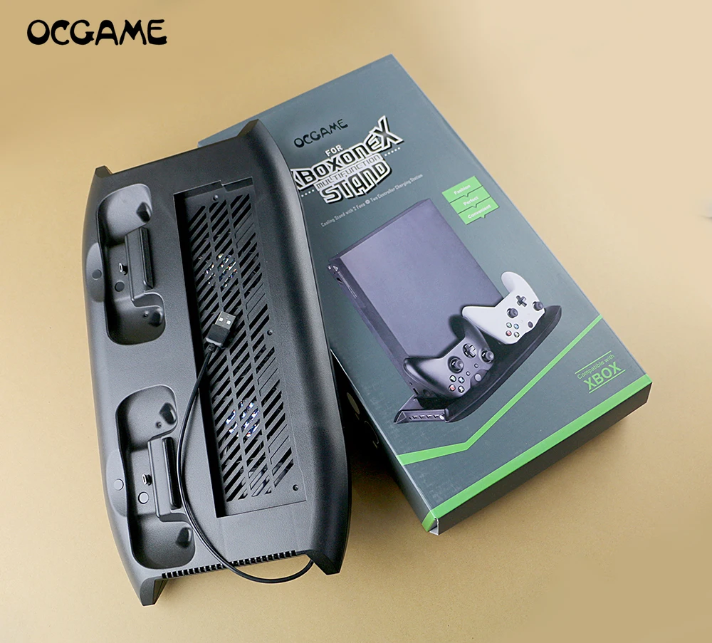 OCGAME многофункциональная зарядная подставка для Xbox One X электростанция с двойным