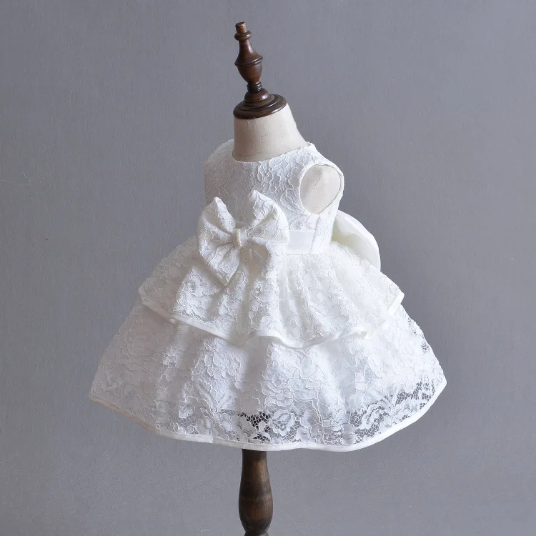 Baby Girl Dresses for 1 Year Old Birthday Bow Party Wear Vestido 2022 Infant Toddler Girls Clothes 0-24 Month RBF174021 | Детская одежда
