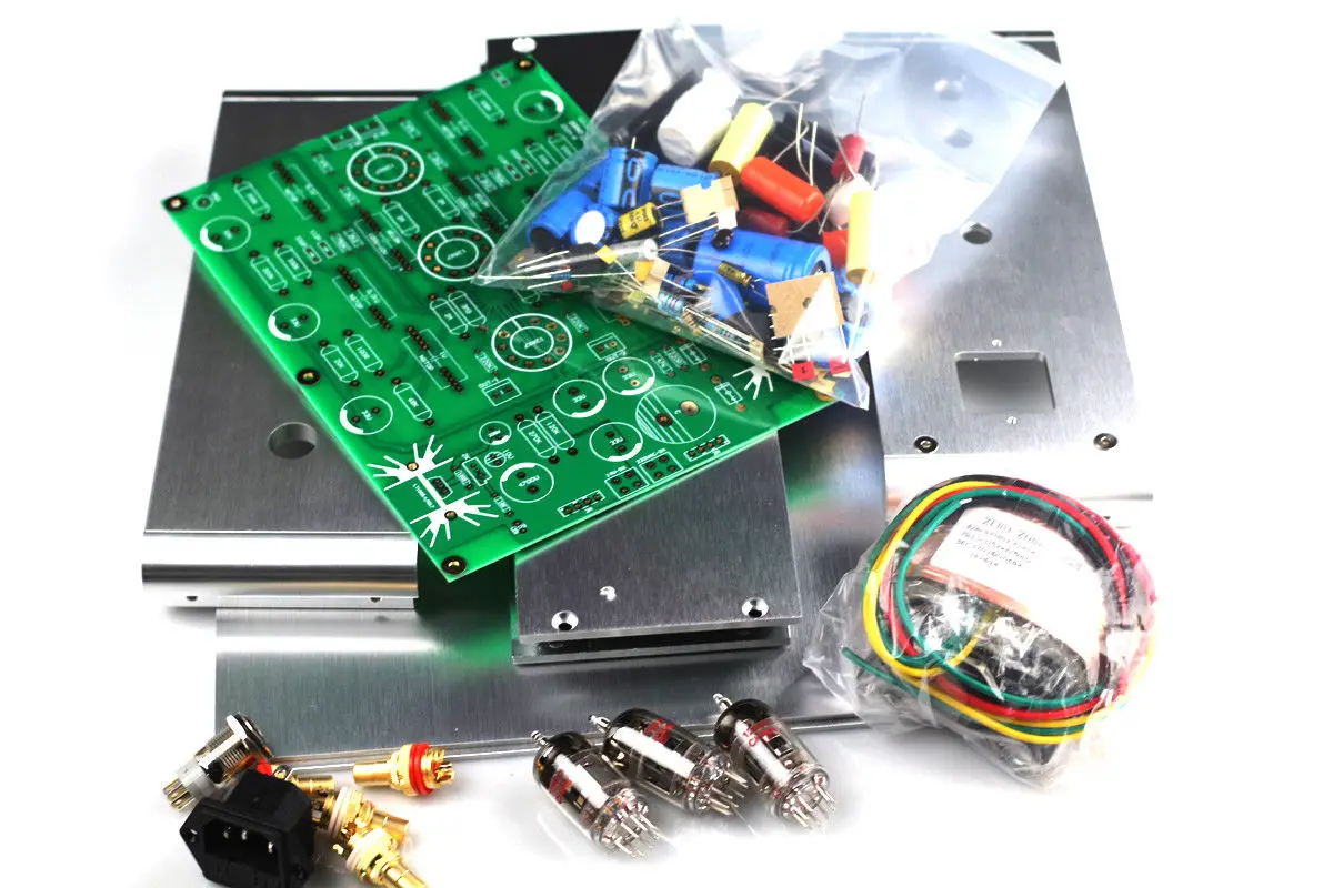 ZEROZONE (DIY kit) V18 RIAA MM 12AX7 трубка фонограф сценический amp/предусилитель на основе EAR834 L4