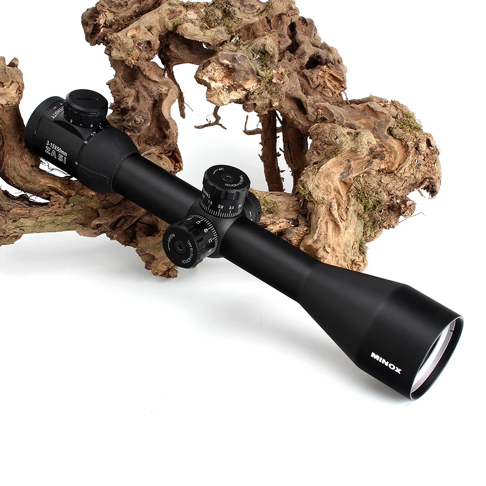 Охотничий Минокс ZA 5i HD 3 15x50 SF Riflescopes Светящееся Стекло с гравировкой сбоку Parallax