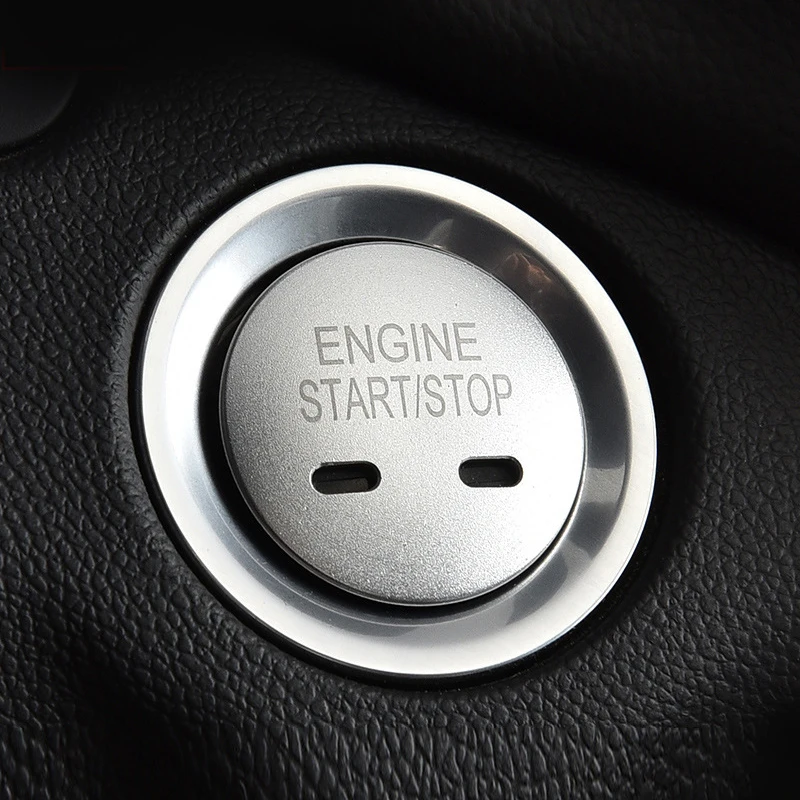 Для Chevrolet Explorer 2017 2018 алюминиевый сплав авто старт стоп двигатель кнопка кольцо