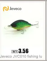 Jeveco JVC012 рыболовные приманки, 80 мм/10,2 г 0-0,8 м плавающая искусственная приманка гольян Новинка Высокое качество рыбалка в озере океана