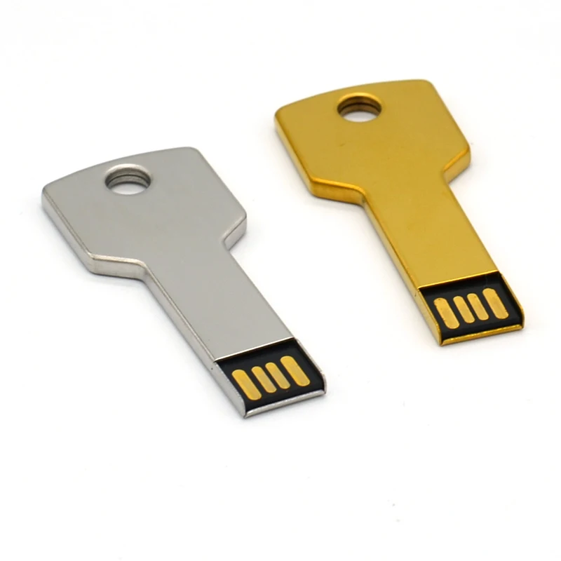 USB 2 0 флеш-накопитель автомобиль U диск из метала золотого цвета ключ модель