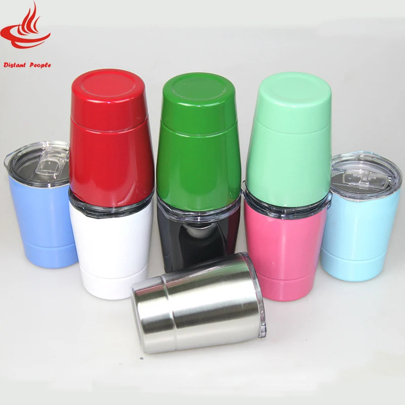 260 мл кофейная кружка из нержавеющей стали бокал для вина с вакуумной изоляцией