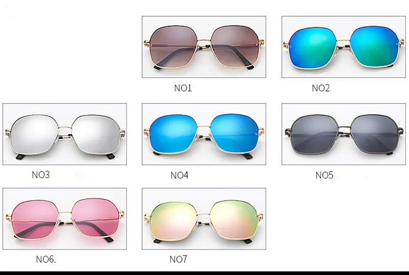 Очки солнцезащитные женские в стиле ретро пикантные классические дизайнерские