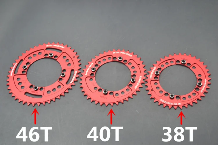 Велосипедная передняя звезда fourier узкая широкая bcd104 34 40T 48T MTB односкоростная Al7075