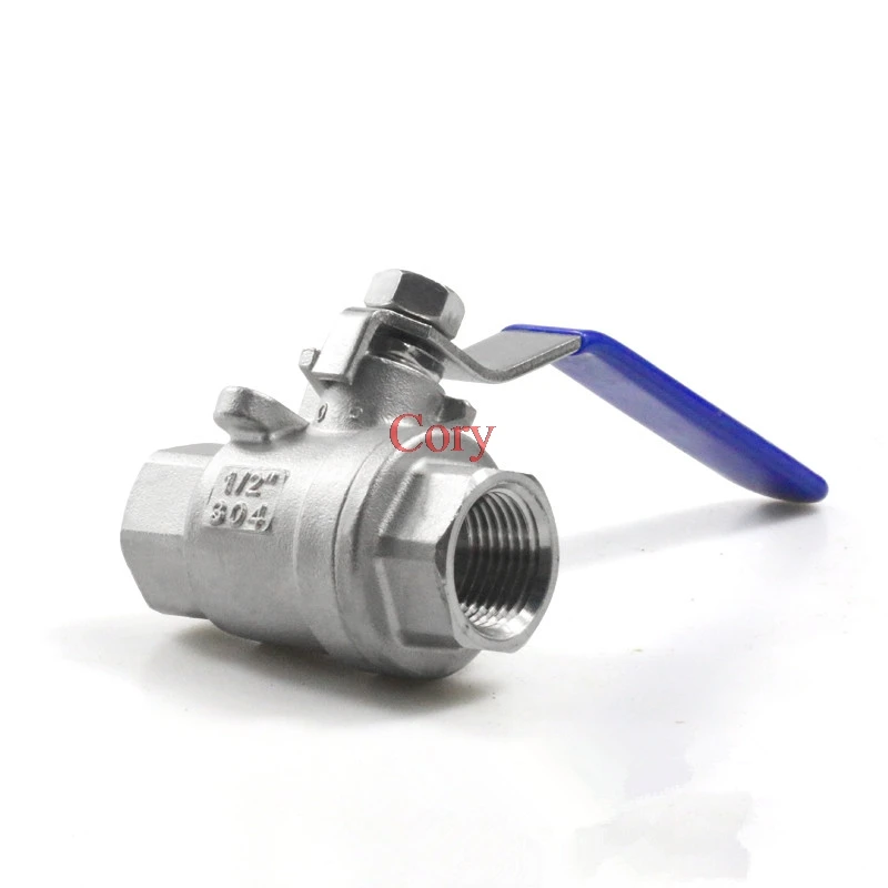 1 шт. шаровой кран с ручкой из нержавеющей стали|Клапан| |