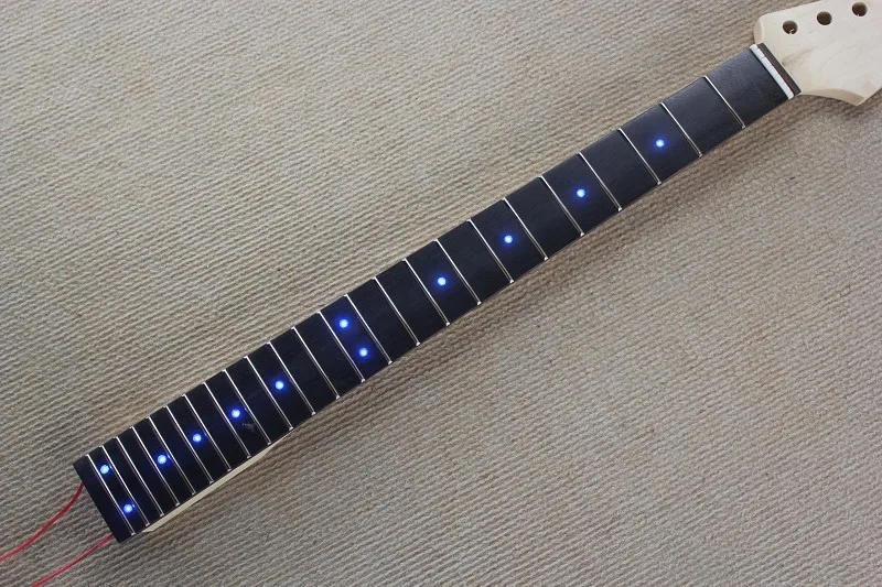 

Inlay LED Dots Rosewood Fretboard Maple Electric Guitar Neck Accessories Parts Guitarra Musical Instruments