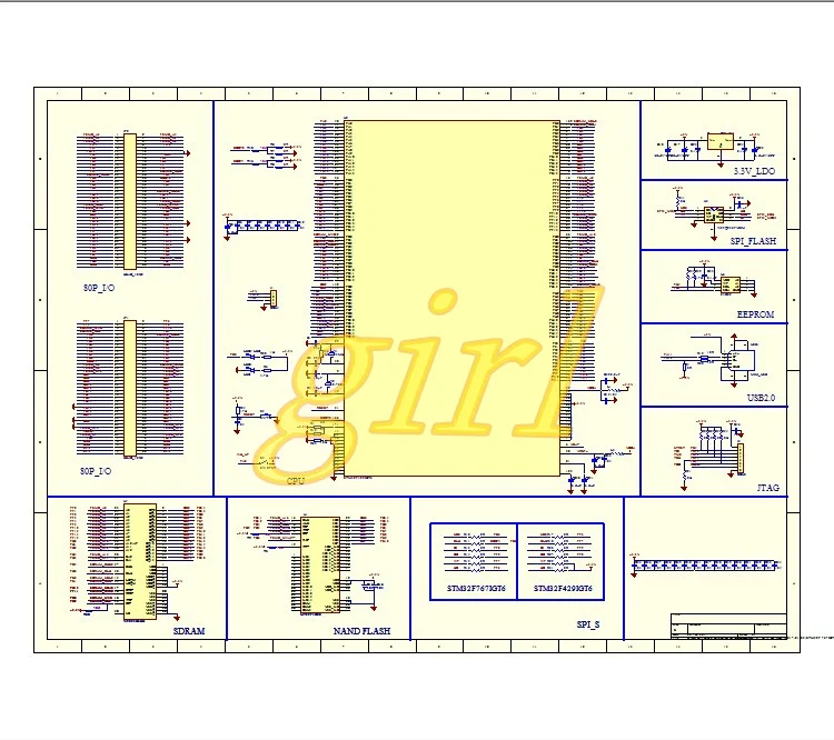 Плата разработки STM32 планшетофон с маленькой системой системная плата