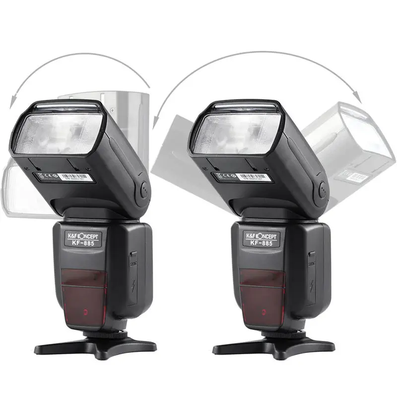 K &amp F концепция Kf-885 Ttl Speedlite универсальная вспышка 1/8000S Hss беспроводной мастер/Slave