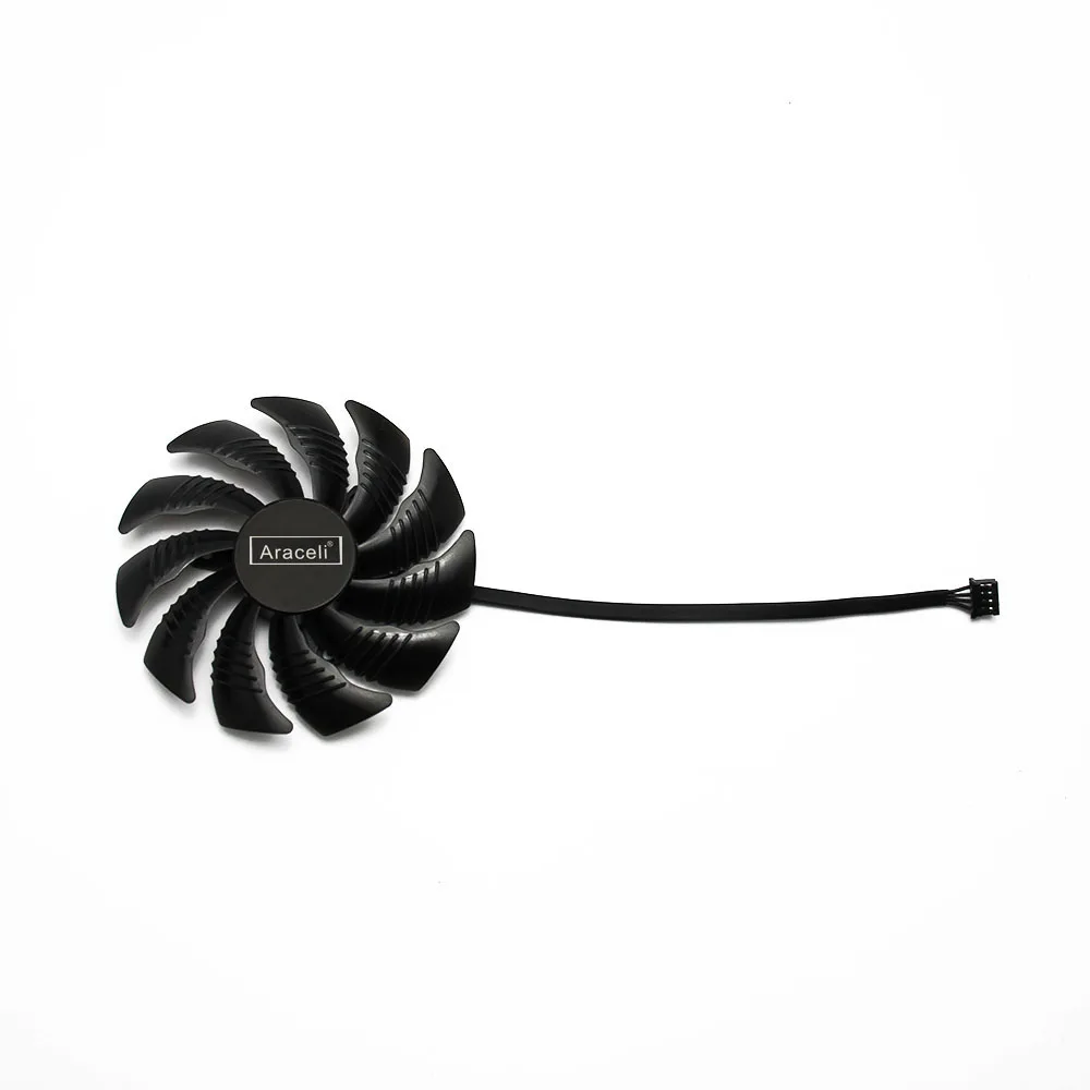 Оригинальный Для Gigabyte GeForce GTX 1070 1060 Mini ITX вентилятор для видеокарты PLD09210S12HH DC 12 В