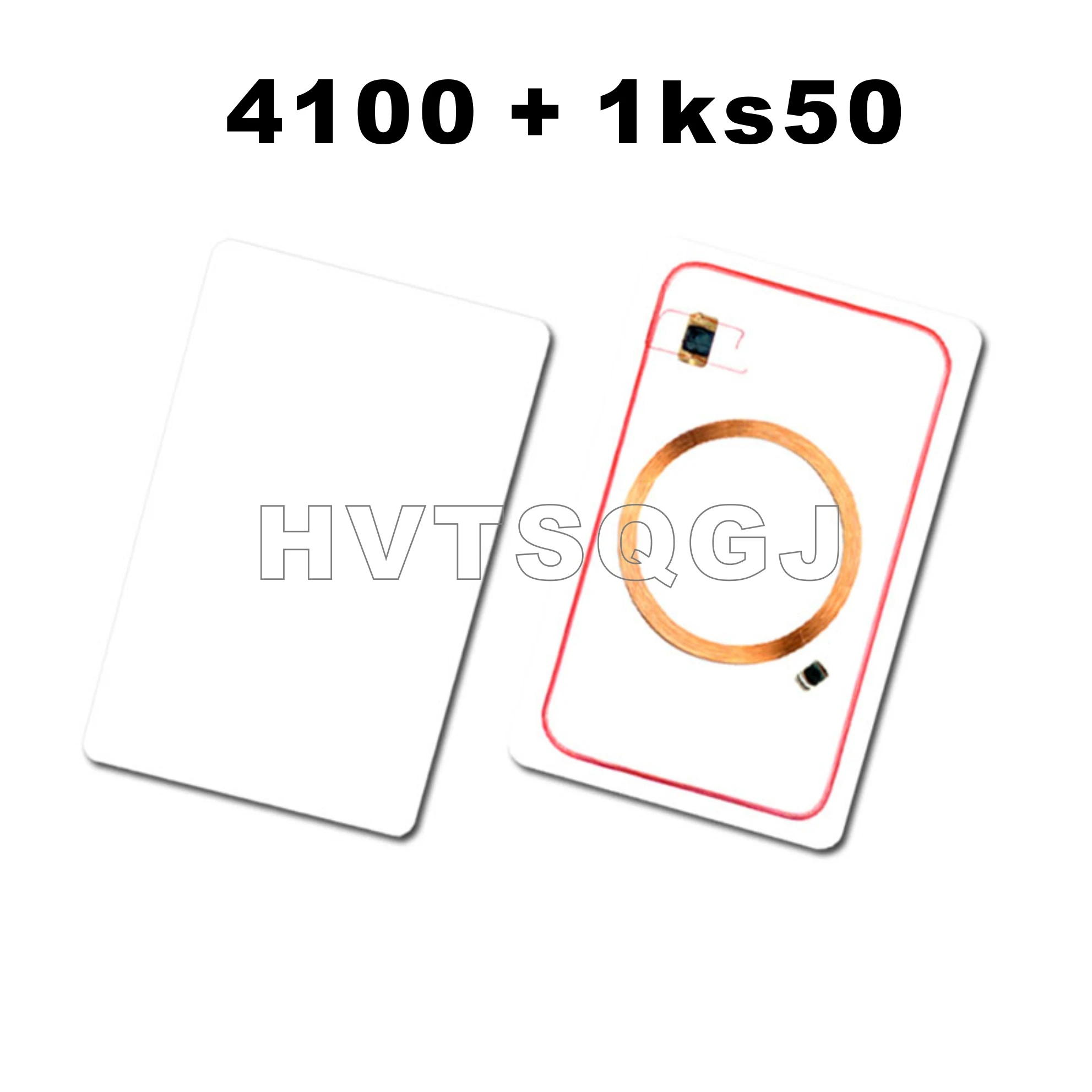 

RFID-карта с двойной частотой 125 МГц и 13,56 МГц TK4100 ID + M 1 S50 IC