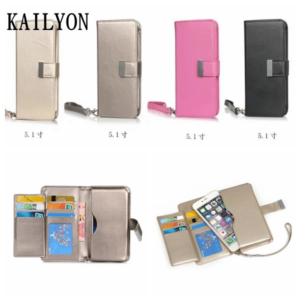 KAILYON 5 2 дюймовый универсальный кожаный чехол кошелек для huawei p8 p9 lite Y5II 5x 5c g8 P10 Lite Y6