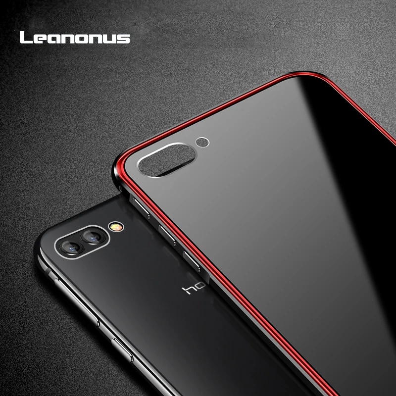 Для huawei Honor View 10 Чехол 9H закаленное стекло задняя зеркальная крышка чехол для V10