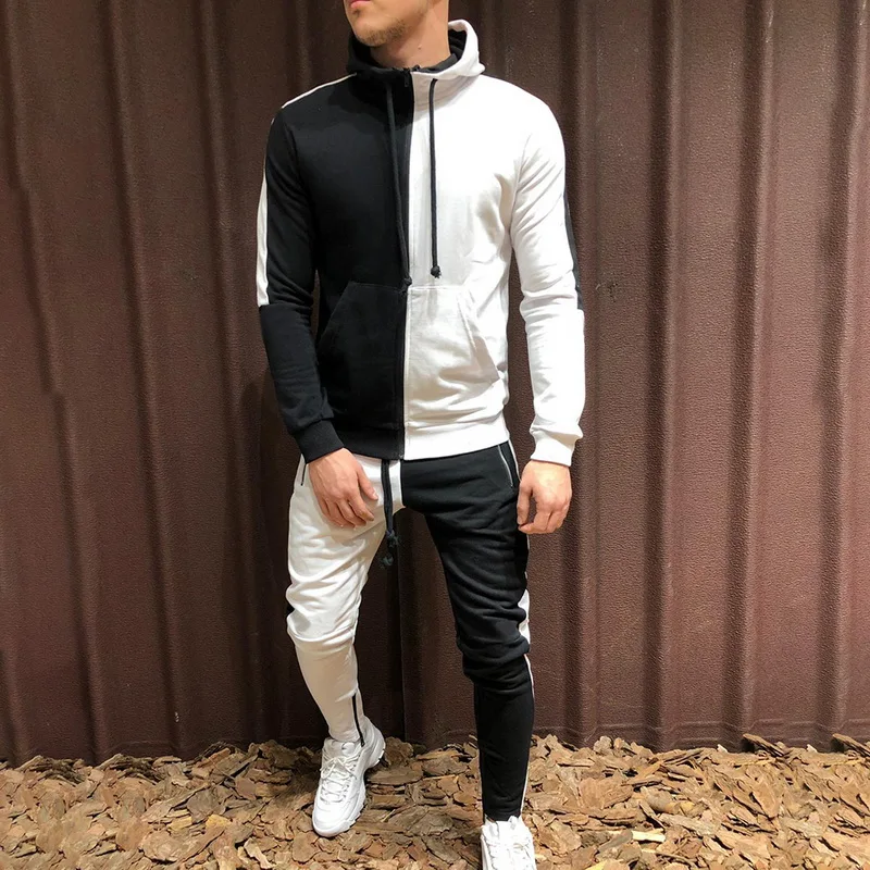 Мужской спортивный костюм VERTVIE комплект из 2 предметов Спортивная одежда на осень