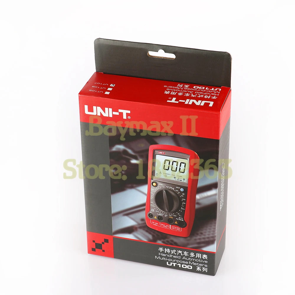 UNI-T UT107 LCD Automotive Handheld Multimeter AC/DC voltmeter Tester Meters with DWELL,RPM,Battery Check
UNI-T UT107 LCD Automotive Handheld Multimeter AC/DC voltmeter Tester Meters with DWELL,RPM,Battery Check